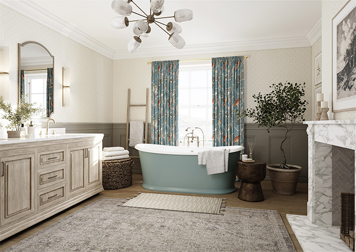 Aviary, Lagoon - Made to Measure Curtains - Image 7